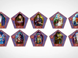 chocolate frog cards 3D Model