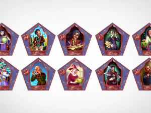 chocolate frog cards 3D Model