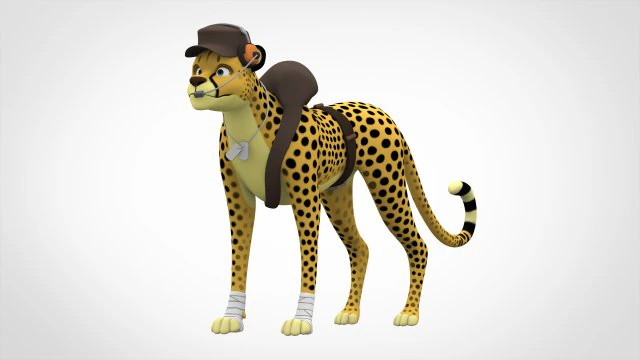 tf2 scout cheetah 3D Model .c4d .max .obj .3ds .fbx .stl .blend 