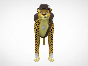 tf2 scout cheetah 3D Model