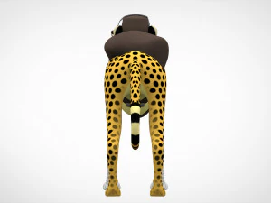 tf2 scout cheetah 3D Model