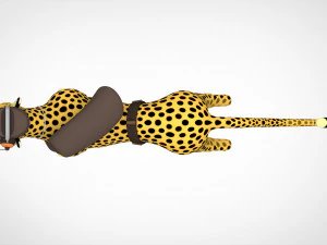 tf2 scout cheetah 3D Model