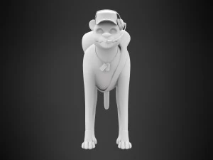 tf2 scout cheetah 3D Model
