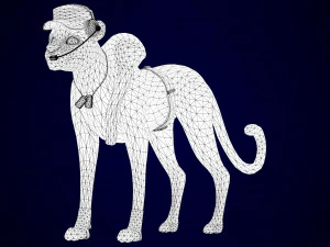 tf2 scout cheetah 3D Model