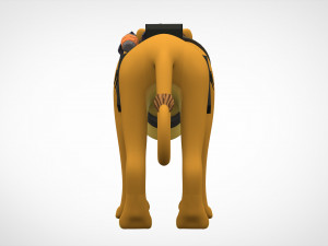 tf2 soldier lion 3D Model