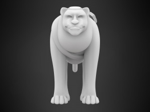 tf2 soldier lion 3D Model