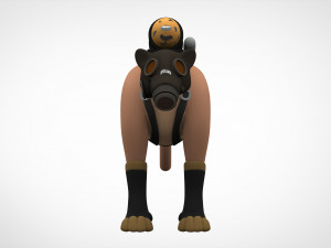 tf2 pyro cougar 3D मॉडल