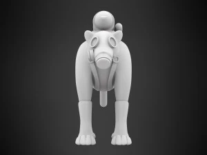 tf2 pyro cougar 3D Модель