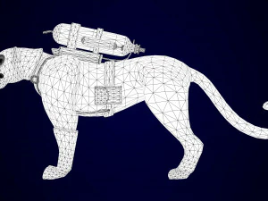 tf2 pyro cougar 3D Модель