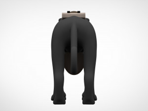 tf2 demoman panther 3D मॉडल