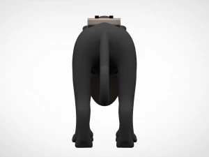 tf2 demoman panther 3D Model