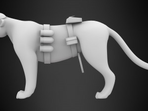 tf2 demoman panther 3D मॉडल