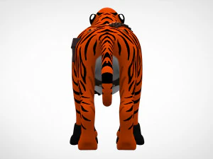 tf2 heavy tiger 3D Model