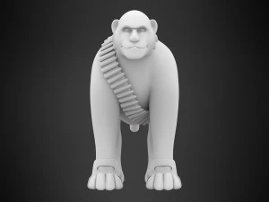 tf2 heavy tiger 3D Model