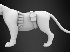 tf2 heavy tiger Model 3D