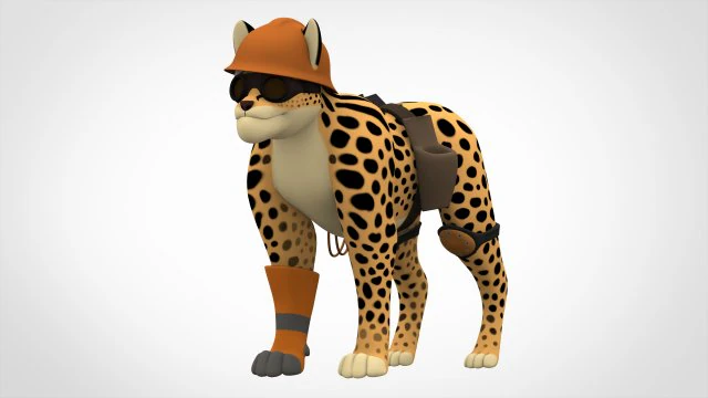 tf2 engineer serval 3D Model .c4d .max .obj .3ds .fbx .stl .blend 