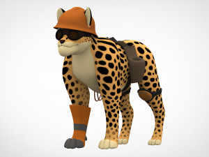 tf2 engineer serval 3D Model