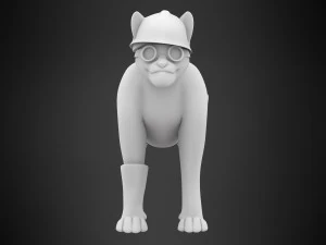 tf2 engineer serval 3D Model