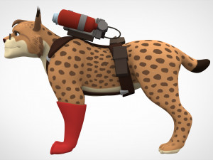 tf2 medic lynx 3D-Modell