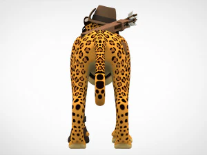 tf2 sniper leopard 3D Model