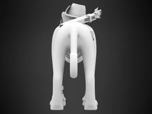 tf2 sniper leopard 3D Model