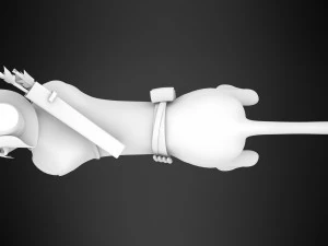 tf2 sniper leopard 3D Model