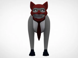 chat espion tf2 Modèle 3D