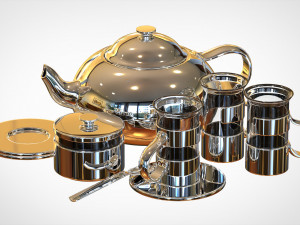tea-set 3D Модель