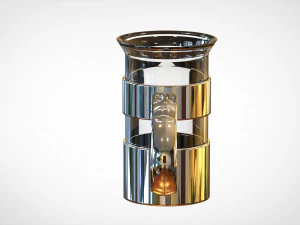 jogo de ch&aacute; Modelo 3D