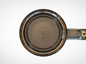 jogo de ch&aacute; Modelo 3D