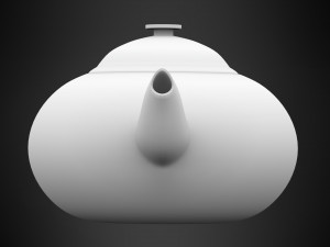 tea-set 3D-Modell