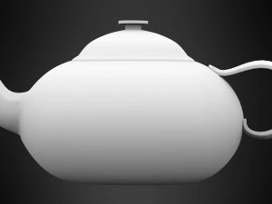 jogo de ch&aacute; Modelo 3D