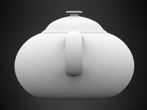 tea-set 3D-Modell