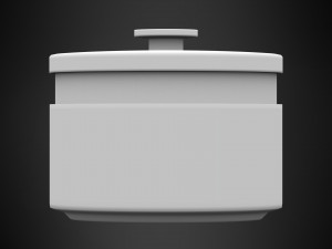 tea-set 3D-Modell