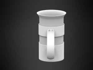 tea-set 3D-Modell