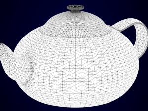 tea-set 3D-Modell