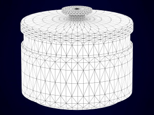 tea-set 3D-Modell