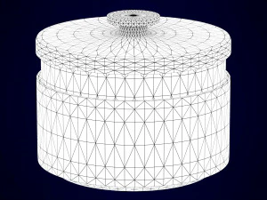 jogo de ch&aacute; Modelo 3D