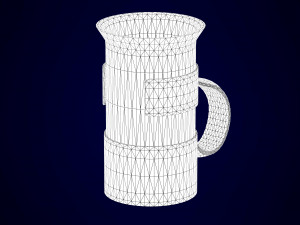 tea-set 3D-Modell