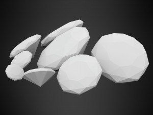 gemstones 3D-Modell