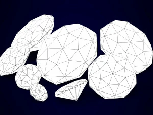 gemstones 3D Model