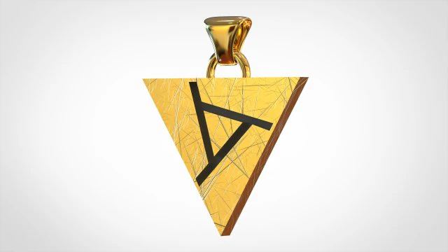 artifact logo pendant 3D Model .c4d .max .obj .3ds .fbx .stl .blend 