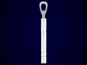 artifact logo pendant 3D Model