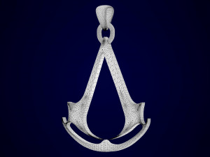 assassins creed logo pendant 3D Модель