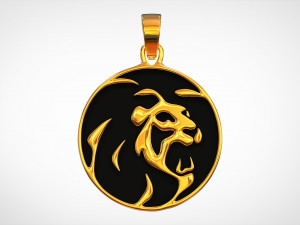 mgm logo pendant 3D Model