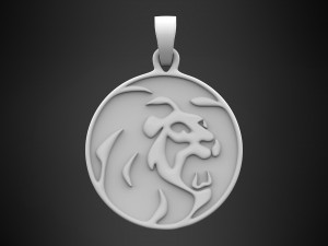mgm logo pendant 3D Model