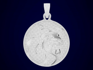 mgm logo pendant 3D Model