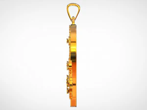 heart and gears pendant 3D Model