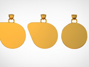 half-life logo pendants Modelo 3D