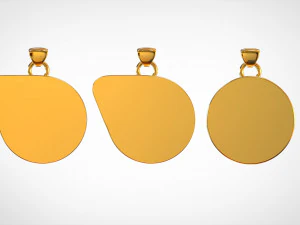half-life logo pendants 3D Model